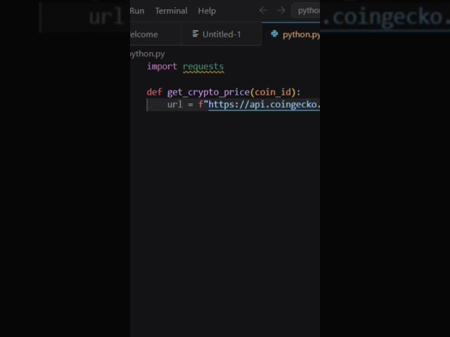Python Tutorial #backend #coding #programming #python #shorts