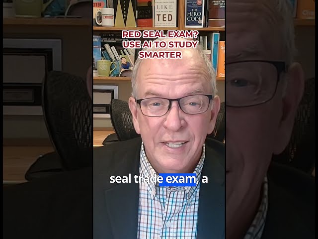 Use AI to Study Smarter for Your Red Seal Trade Exam