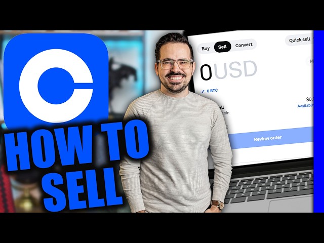 How to Sell Bitcoin on Coinbase (Desktop)
