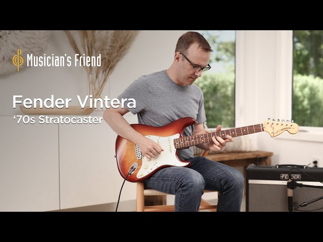 Fender Vintera '70s Stratocaster Demo - All Playing, No Talking
