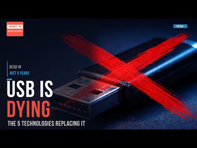 Is the USB Drive Dying? The 5 Technologies Already Replacing It