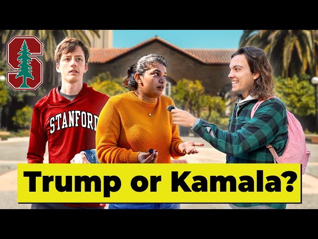 Asking Stanford Students Who They’re Voting For in the 2024 Election
