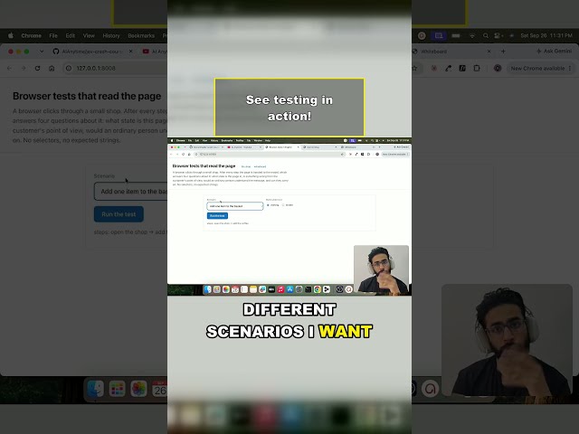 Playwright and Jev for Testing #playwright #jev #testing #sdlc #youtubeshorts #shorts #aishorts #ai