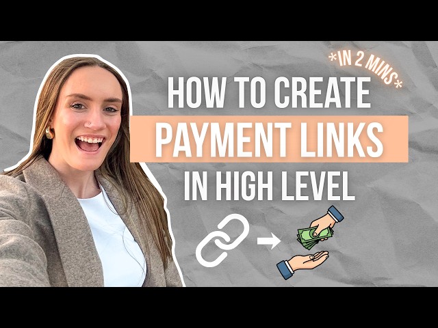 How To Create Payment Links in High Level | Fast 2 Min Tutorial