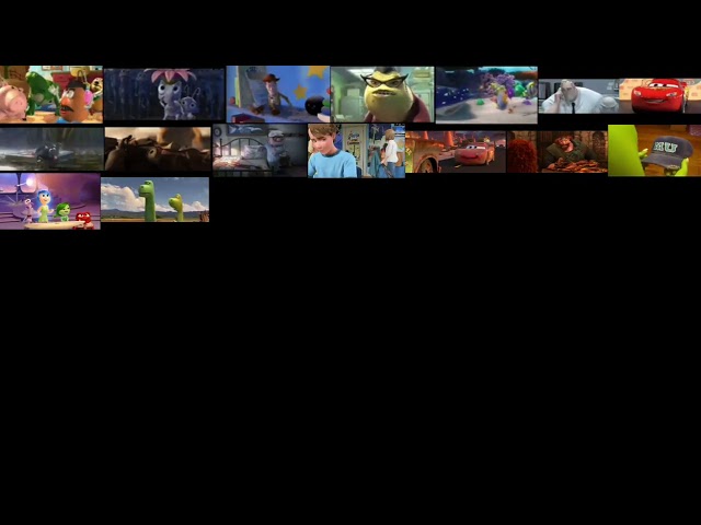 All Pixar Movies At Once (1995 to 2015) [Read in description]