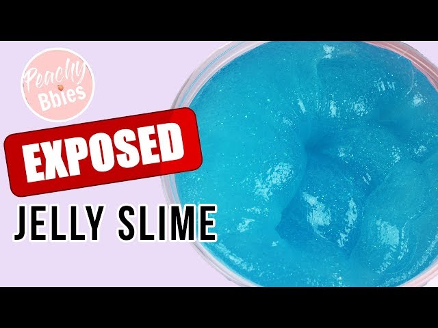 PEACHYBBIES JELLY SLIME DIY!!!