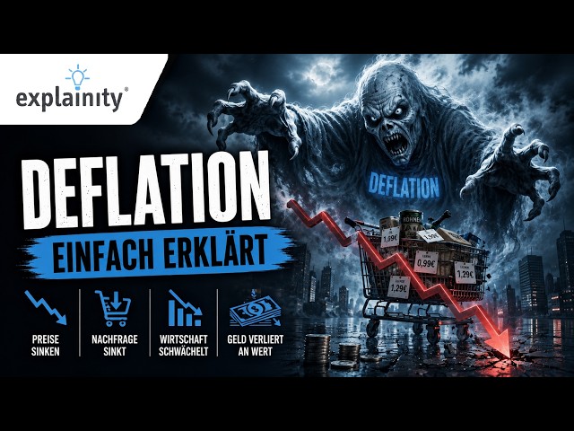 Deflation simply explained (explainity® explanatory video)