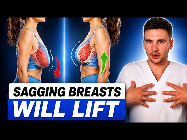 JUST 3 MINUTES A DAY TO LIFT YOUR BREASTS WITHOUT SURGERY! The Best Exercises to Do at Home
