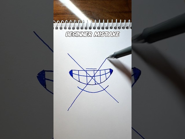 Stop Drawing Mouths like this😭(do this instead)