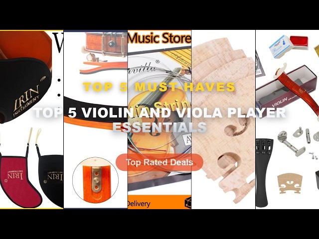 Why Everyone Is Buying Top 5 Violin And Viola Player Essentials - Violin Tool Kits Violin Accessorie