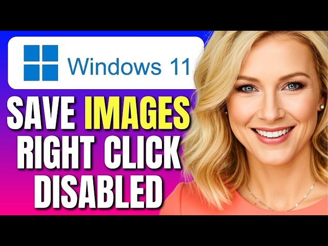 How To Save Images on Right Click Disabled Websites | Fix Right Click Disabled Image | Easy Tutorial
