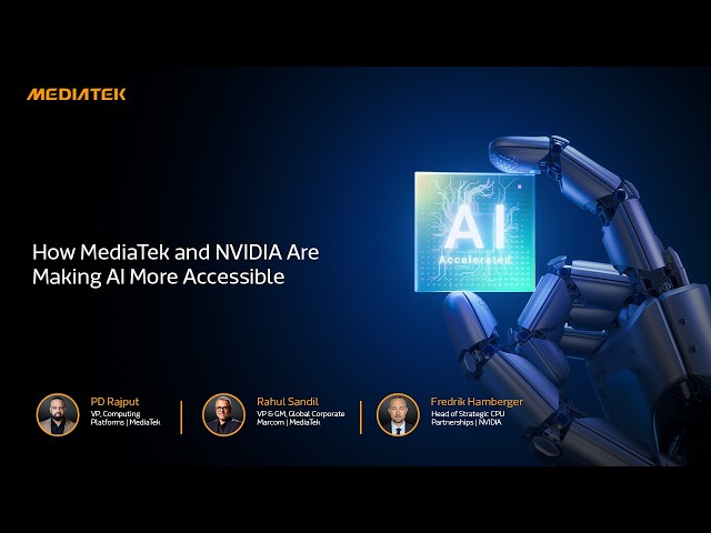 How MediaTek and NVIDIA Are Making AI More Accessible