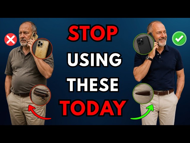 10 Everyday Items That Make Men Over 60 Look Older