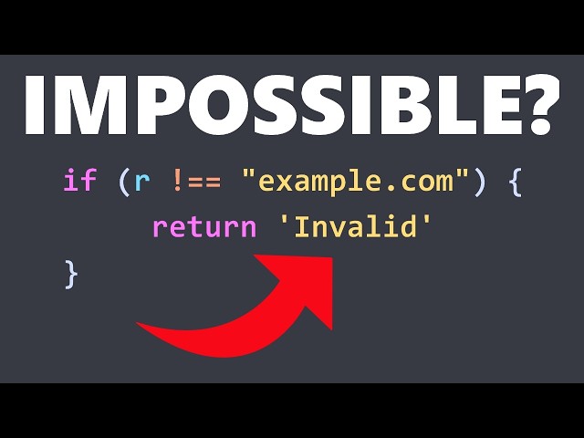 Can You Spot This INSANE XSS Vulnerability?