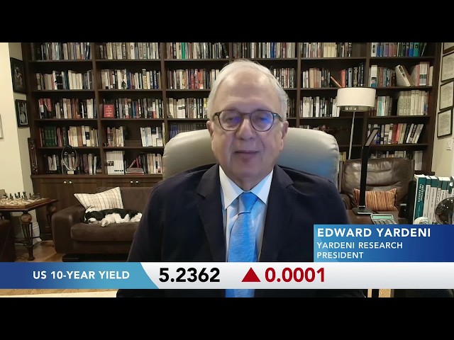 Yardeni 'Not Convinced' 5.25% Is the Top in Yields