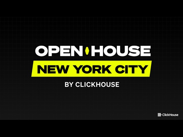 Open House NYC: Opening keynote