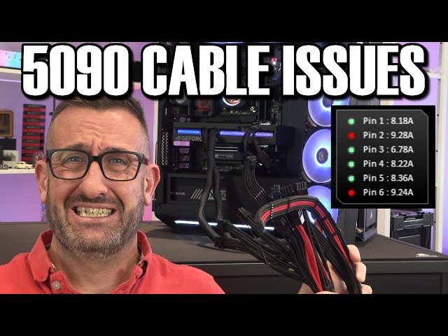 Cable Issues! ROG Astral RTX 5090 LC Liquid Cooled