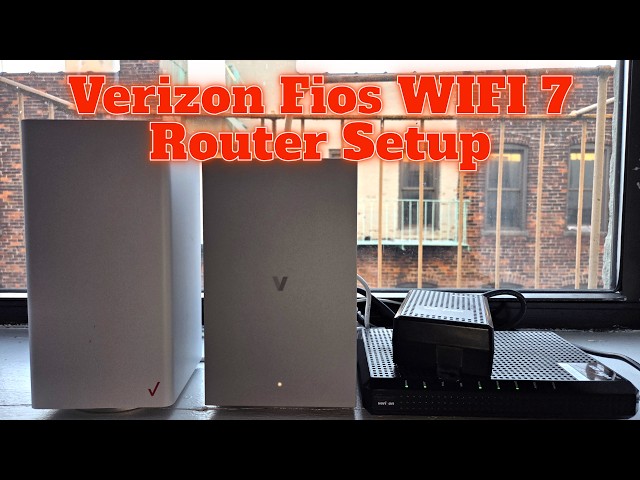 Verizon Fios New WIFI 7 Router CHR30A Setup Guide