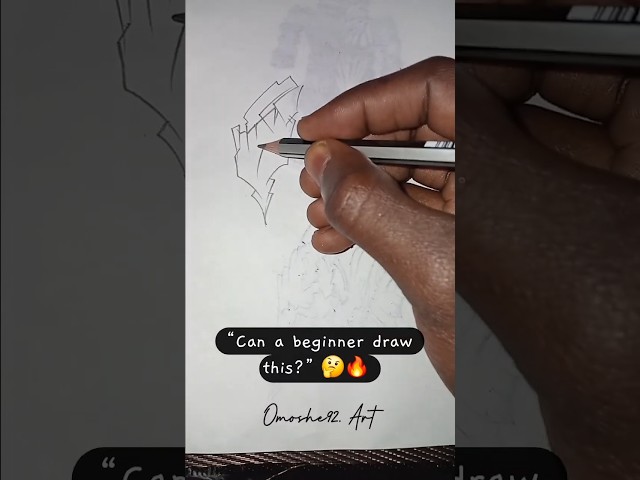 How to Make a Simple Pencil Drawing for Beginners Step by Step 🔥