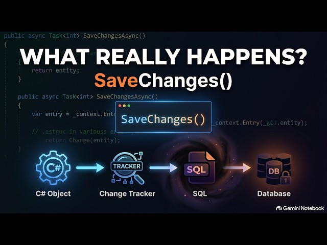 SaveChanges Explained — What Really Happens Behind the Scenes?