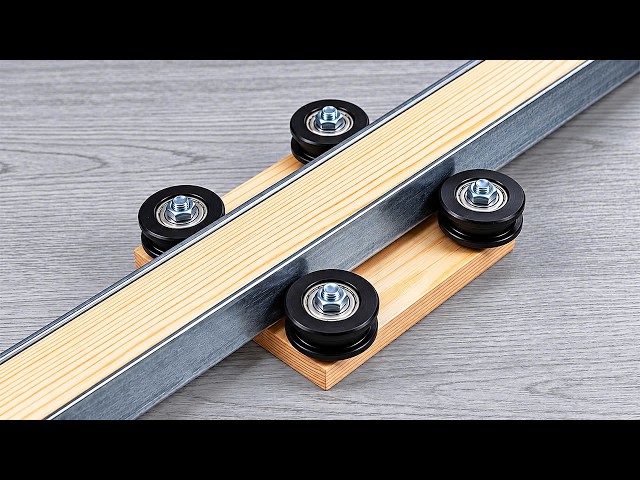 A 65-Year-Old Carpenter’s Genius Invention Turns Sliding Door Wheels into a Million-Dollar Tool!