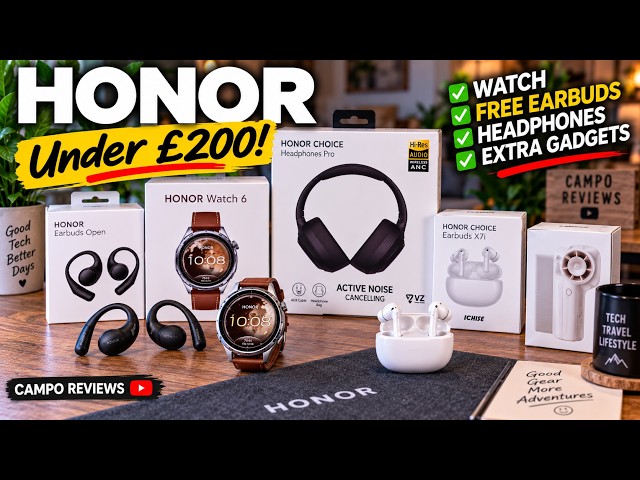 Don't Buy Tech Until You See This £200 HONOR Haul!
