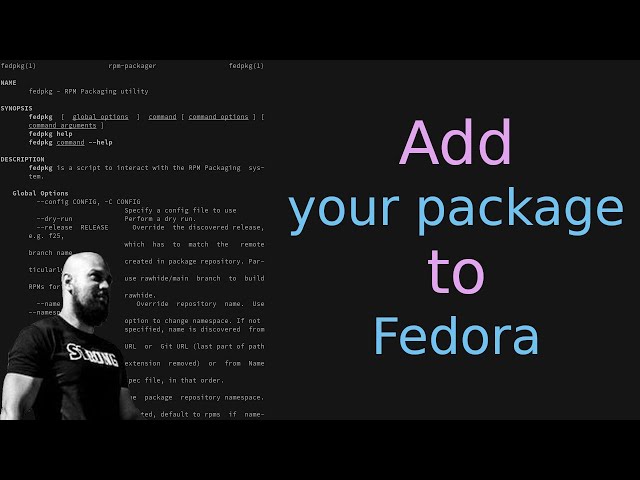 How to add a package to the official Fedora repositories