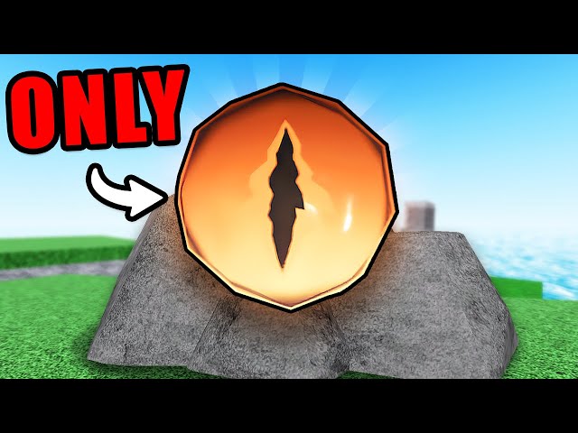 Can you BEAT The Forge using ONLY Eye Ore?