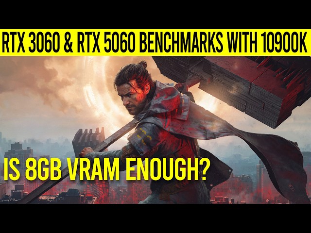 Control Resonant RTX 3060 & RTX 5060 Benchmarks | 1440P/1080P (RT On / OFF)