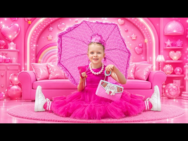 Pink Breakfast, Pink Clothes and Pink Games! 💗💖