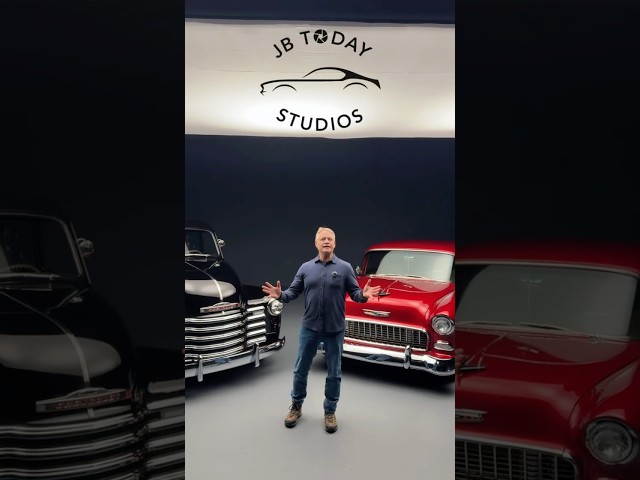 Showcasing Two Incredible Cars from Vanguard Motor Sales at JB Today Studios!