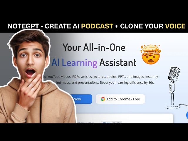 NoteGPT AI FULL Tutorial 2025 ⚡ How to Use NoteGPT FREE? Review, Features, & Chrome Extension!