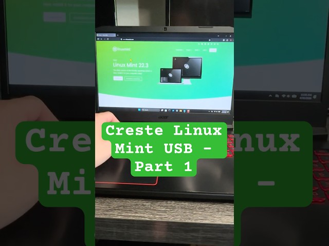 Create Linux Mint USB (Part 1) – Download ISO + Rufus