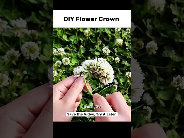 Easy Flower Crown Tutorial 🌸 | DIY Flower Crown Headband  #FlowerCrownTutorial #DIYFlowerCrown