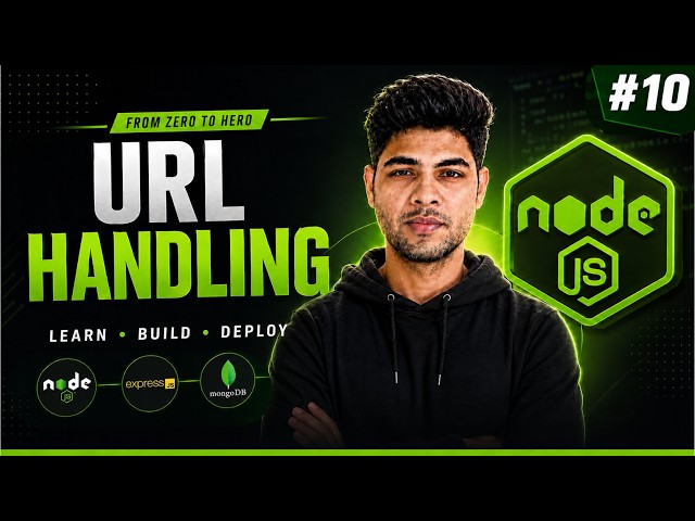 URL Handling in Nodejs | Parse URLs & Route