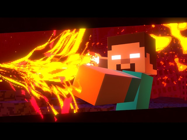Herobrine's Flame Arrow (JJK) | Minecraft Animation