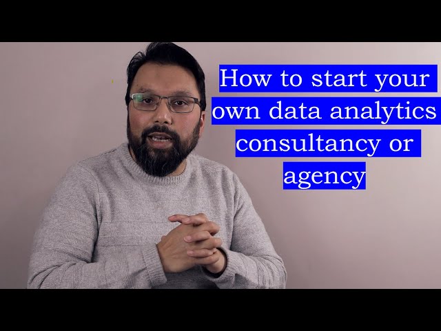 How to start your own data analytics startup