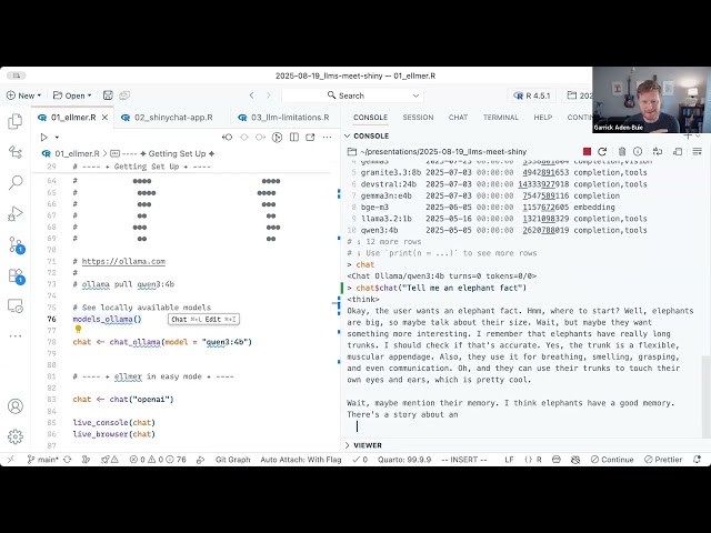 Building the Future of Data Apps: LLMs Meet Shiny