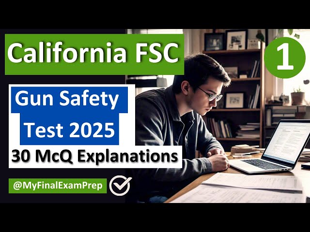 California Gun Safety Certificate Practice Test 2025 🎯 | Questions and Answers with Explanations