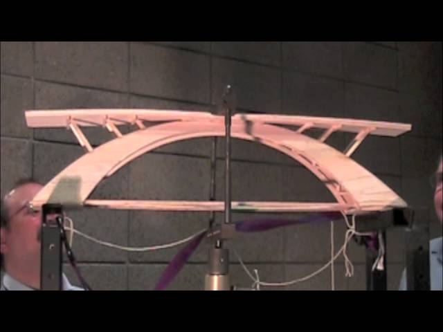 Dunwoody College Engineering Drafting & Design - Bridge design and destruction 2 of 2