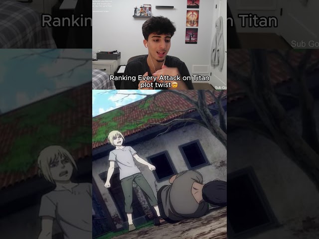 Ranking Every Aot Plot Twist
