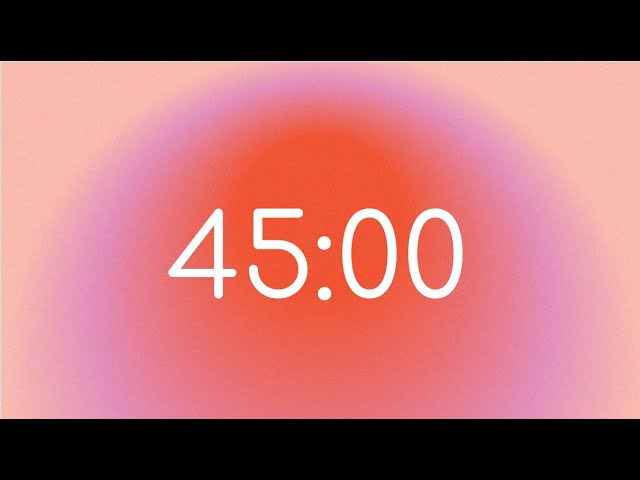 Red Aura 45 Minute Timer