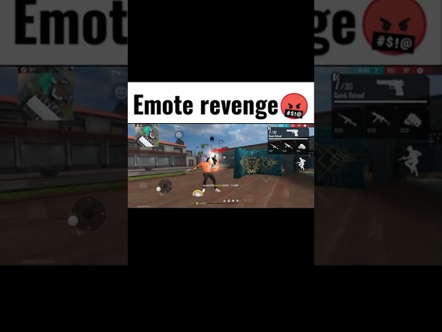 Emote Revenge😡#shorts