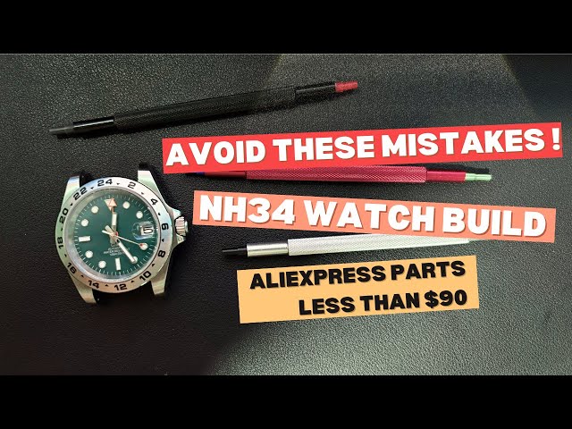 How To Build Your Own GMT Explorer Watch Mod - Seiko NH34 Watch Build | Full Tutorial