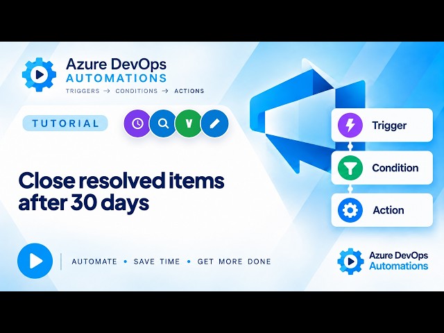 Auto Close Resolved Work Items After 30 Days Azure DevOps