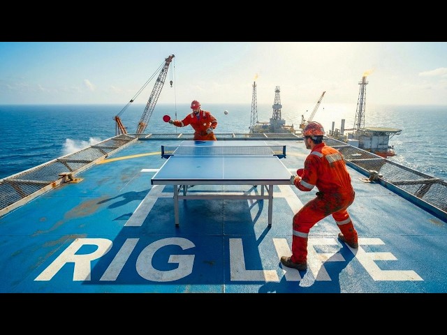 What Offshore Oil Rig Crew Members Do For Fun