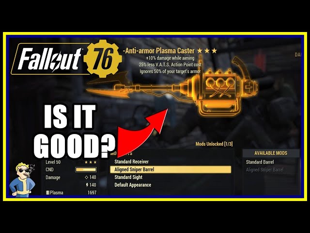 Plasma Caster Review - Fallout 76