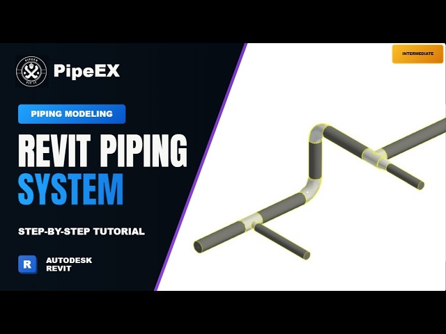 Revit MEP Tutorial: Create a Piping System