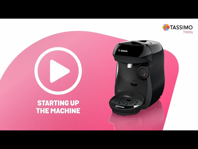 How to use TASSIMO Happy - setting up your machine & first use instructions