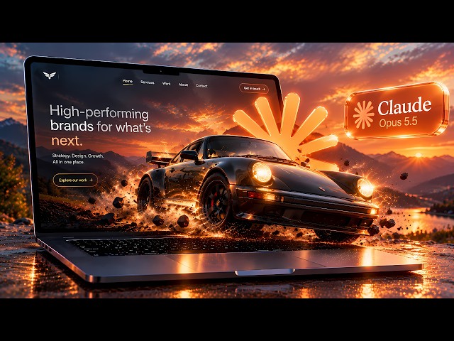 Build a $10K Website With Claude Opus 5.5 (No Code, Step-by-Step)